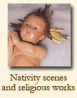 Nativity scenes and religious works